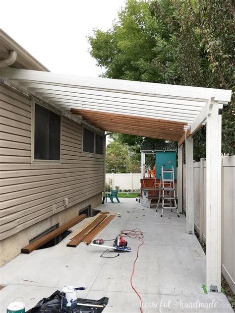 attach metal patio roof to house vinyl siding|vinyl siding for patio roof.